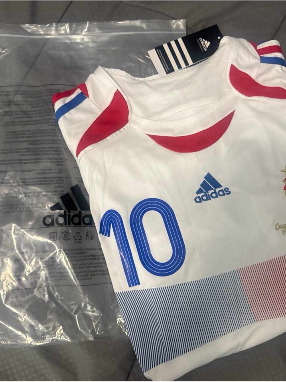 Adida zidan jersey new with tags